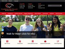 Tablet Screenshot of cvschools.org